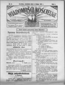 Wiadomości Kościelne : (gazeta kościelna) : dla parafij dekanatu chełmżyńskiego 1931, R. 3, nr 6