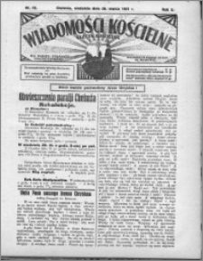 Wiadomości Kościelne : (gazeta kościelna) : dla parafij dekanatu chełmżyńskiego 1931, R. 3, nr 13