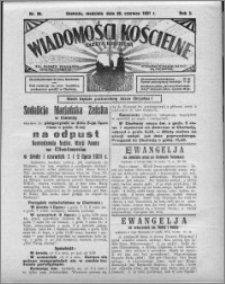 Wiadomości Kościelne : (gazeta kościelna) : dla parafij dekanatu chełmżyńskiego 1931, R. 3, nr 26