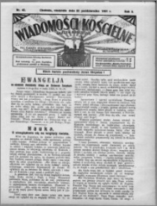 Wiadomości Kościelne : (gazeta kościelna) : dla parafij dekanatu chełmżyńskiego 1931, R. 3, nr 43