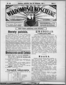 Wiadomości Kościelne : (gazeta kościelna) : dla parafij dekanatu chełmżyńskiego 1931, R. 3, nr 48