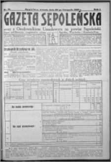 Gazeta Sępoleńska 1927, R. 1, nr 70