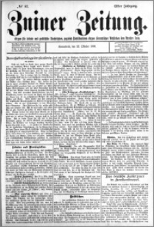 Zniner Zeitung 1898.10.22 R.11 nr 83