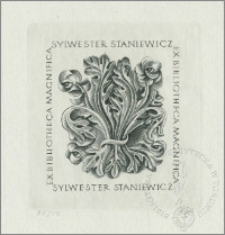 Ex bibliotheca magnifica Sylwestra Staniewicza