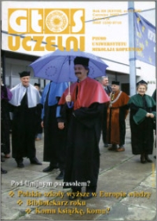 Głos Uczelni : pismo Uniwersytetu Mikołaja Kopernika R. 12=28 nr 6 (2003)