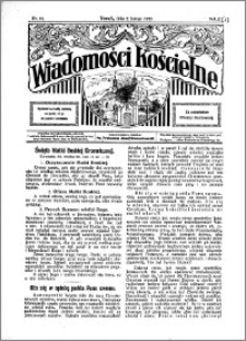 Wiadomości Kościelne : przy kościele w Podgórzu 1929-1930, R. 1, nr 10