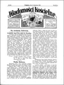 Wiadomości Kościelne : przy kościele w Podgórzu 1929-1930, R. 1, nr 20