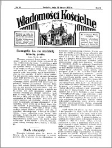 Wiadomości Kościelne : przy kościele w Podgórzu 1931-1932, R. 3, nr 14