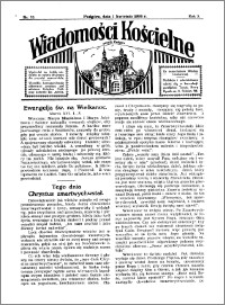 Wiadomości Kościelne : przy kościele w Podgórzu 1933-1934, R. 5, nr 18