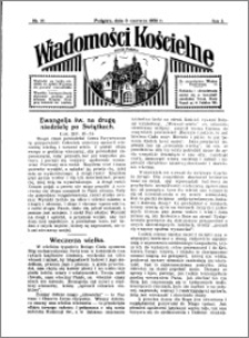 Wiadomości Kościelne : przy kościele w Podgórzu 1933-1934, R. 5, nr 27