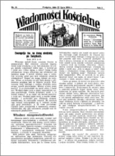 Wiadomości Kościelne : przy kościele w Podgórzu 1933-1934, R. 5, nr 33