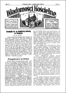 Wiadomości Kościelne : przy kościele w Podgórzu 1933-1934, R. 5, nr 45
