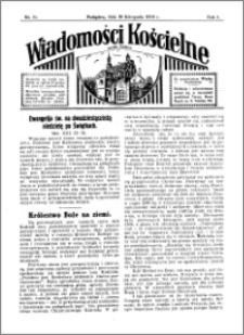 Wiadomości Kościelne : przy kościele w Podgórzu 1933-1934, R. 5, nr 51