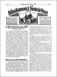 Wiadomości Kościelne : przy kościele w Podgórzu 1934-1935, R. 6, nr 13