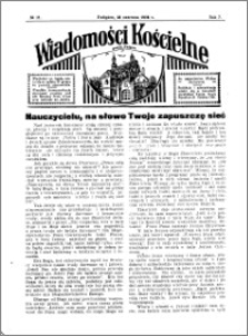 Wiadomości Kościelne : przy kościele w Podgórzu 1935-1936, R. 7, nr 31