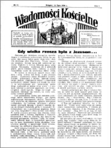 Wiadomości Kościelne : przy kościele w Podgórzu 1935-1936, R. 7, nr 33