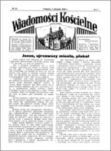 Wiadomości Kościelne : przy kościele w Podgórzu 1935-1936, R. 7, nr 36