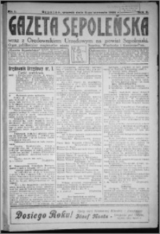 Gazeta Sępoleńska 1928, R. 2, nr 1