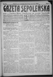 Gazeta Sępoleńska 1928, R. 2, nr 67