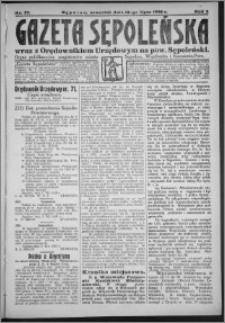 Gazeta Sępoleńska 1928, R. 2, nr 77