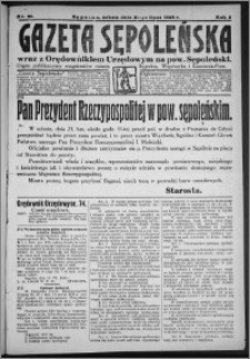 Gazeta Sępoleńska 1928, R. 2, nr 81