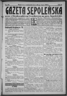 Gazeta Sępoleńska 1928, R. 2, nr 83