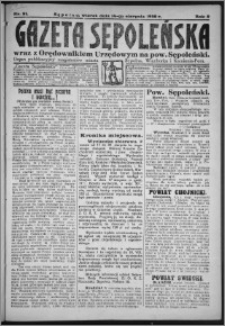 Gazeta Sępoleńska 1928, R. 2, nr 91