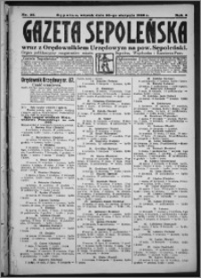 Gazeta Sępoleńska 1928, R. 2, nr 97