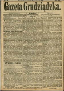 Gazeta Grudziądzka 1907.08.10 R.14 nr 96 + dodatek