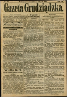 Gazeta Grudziądzka 1907.11.07 R.14 nr 134 + dodatek