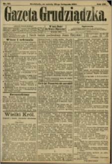 Gazeta Grudziądzka 1907.11.23 R.14 nr 141 + dodatek