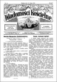 Wiadomości Kościelne : przy kościele św. Jakóba 1929-1930, R. 1, nr 13