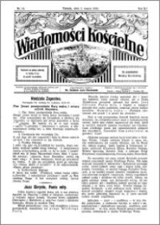 Wiadomości Kościelne : przy kościele św. Jakóba 1929-1930, R. 1, nr 14