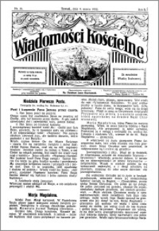 Wiadomości Kościelne : przy kościele św. Jakóba 1929-1930, R. 1, nr 15