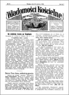 Wiadomości Kościelne : przy kościele św. Jakóba 1929-1930, R. 1, nr 31