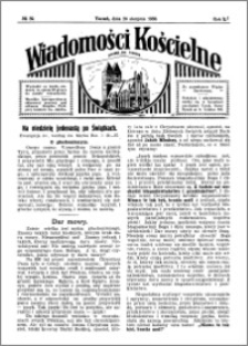 Wiadomości Kościelne : przy kościele św. Jakóba 1929-1930, R. 1, nr 39