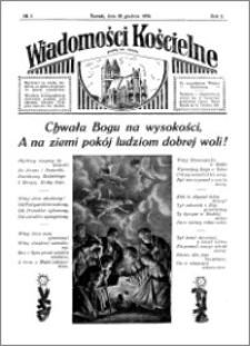 Wiadomości Kościelne : przy kościele św. Jakóba 1930-1931, R. 2, nr 5