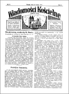 Wiadomości Kościelne : przy kościele św. Jakóba 1930-1931, R. 2, nr 13