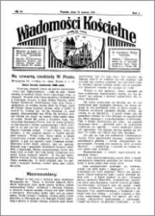 Wiadomości Kościelne : przy kościele św. Jakóba 1930-1931, R. 2, nr 16