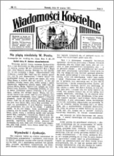 Wiadomości Kościelne : przy kościele św. Jakóba 1930-1931, R. 2, nr 17