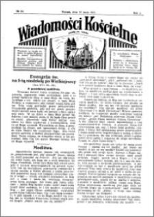 Wiadomości Kościelne : przy kościele św. Jakóba 1930-1931, R. 2, nr 24