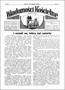 Wiadomości Kościelne : przy kościele św. Jakóba 1935-1936, R. 7, nr 42