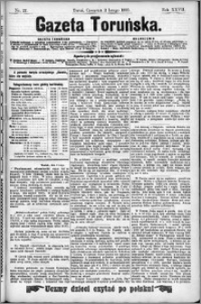 Gazeta Toruńska 1893, R. 27 nr 27