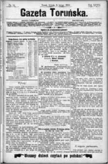 Gazeta Toruńska 1893, R. 27 nr 34