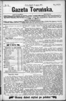 Gazeta Toruńska 1893, R. 27 nr 74