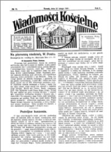 Wiadomości Kościelne : przy kościele Toruń-Mokre 1930-1931, R. 2, nr 13