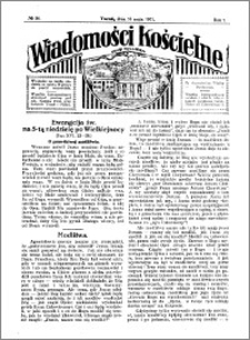 Wiadomości Kościelne : przy kościele Toruń-Mokre 1930-1931, R. 2, nr 24