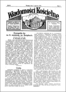 Wiadomości Kościelne : przy kościele Toruń-Mokre 1930-1931, R. 2, nr 28