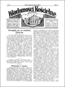 Wiadomości Kościelne : przy kościele Toruń-Mokre 1931-1932, R. 3, nr 17