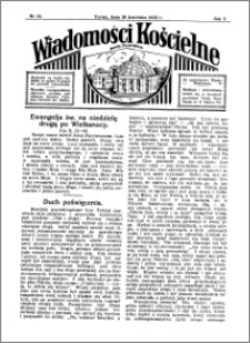 Wiadomości Kościelne : przy kościele Toruń-Mokre 1931-1932, R. 3, nr 20